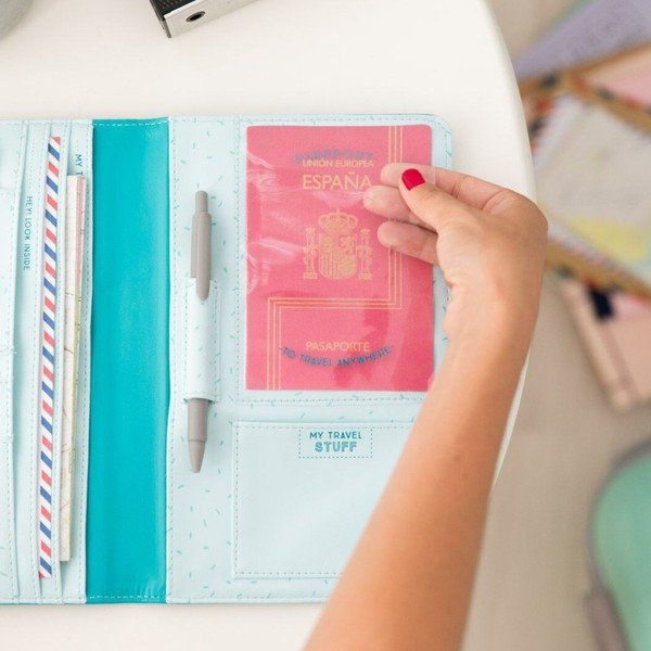 Be curious rendszerező úti okmányok és dokumentumok számára - Mr. Wonderful-image-4