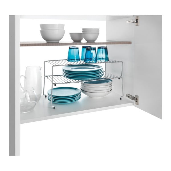 2 db egymásra rakható kiegészítő polc - Metaltex-image-1