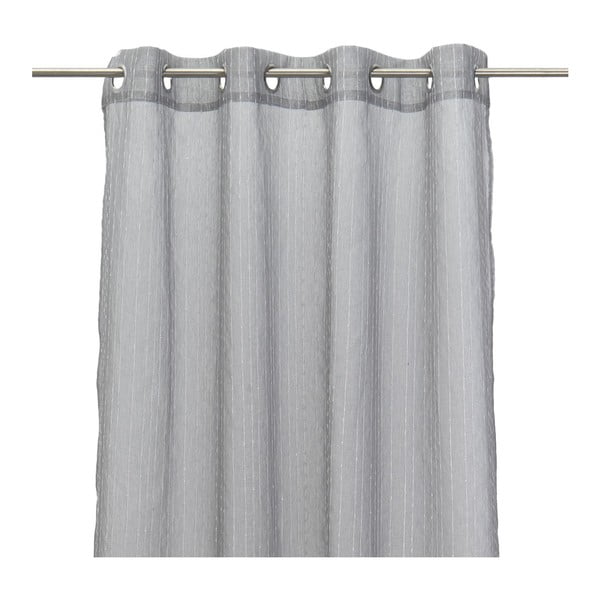 Szürke fényáteresztő függöny 140x260 cm Vertical Thread – Casa Selección