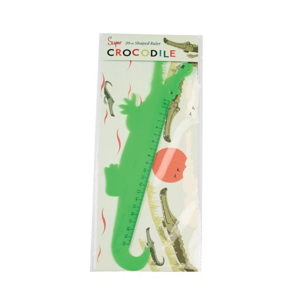 Crocodile krokodil alakú vonalzó - Rex London-image-1