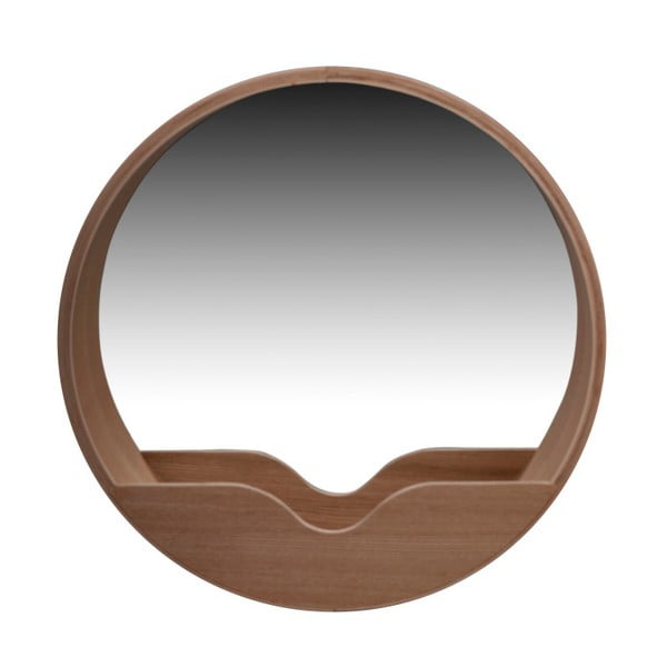 Round Wall fali tükör tárolóval, ⌀ 40 cm - Zuiver-image-1