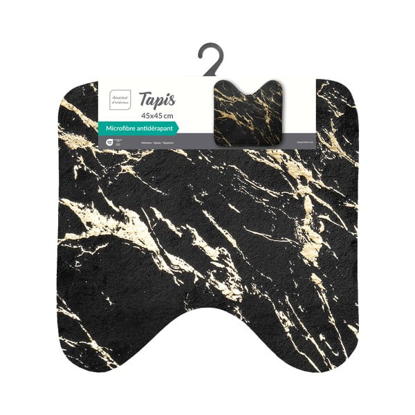 Fekete-aranyszínű fürdőszobai kilépő 45x45 cm Aquamarbre – douceur d'intérieur-image-4