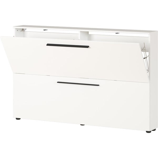 Fehér függő cipőtartó billenő fiókokkal Utah - Germania-image-2