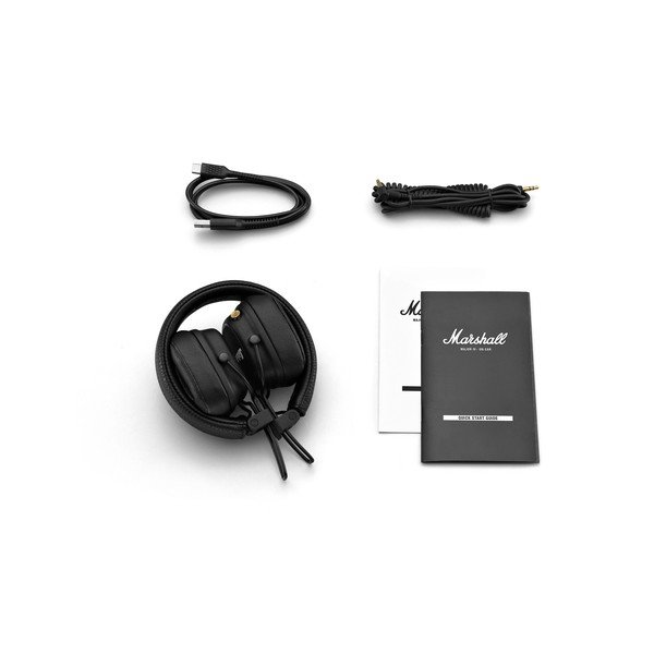Major IV fekete bluetooth fejhallgató - Marshall-image-3