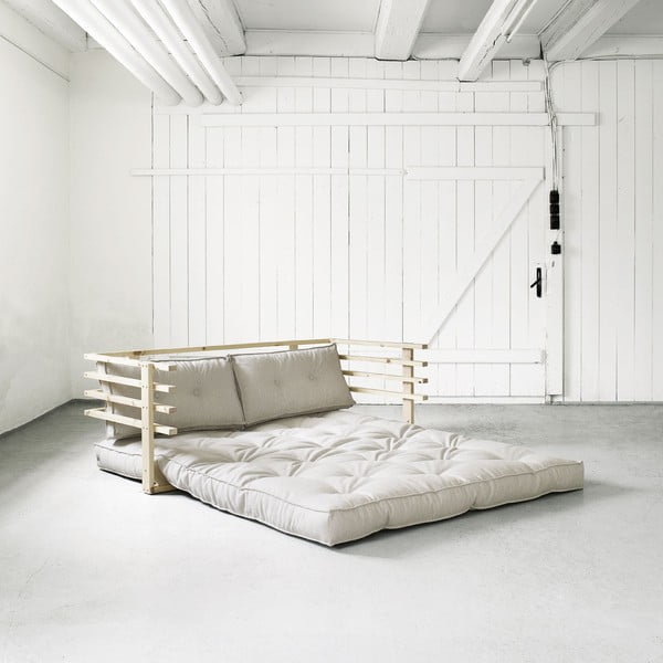 Funk Natural/Natural kihúzható kanapé - Karup-image-1