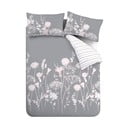 Szürke kétszemélyes ágyneműhuzat 200x200 cm Meadowsweet Floral – Catherine Lansfield