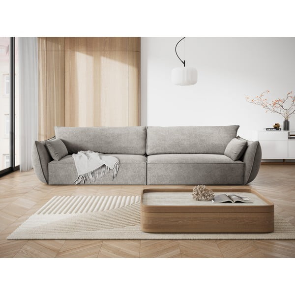 Világosszürke kanapé 248 cm Vanda – Mazzini Sofas-image-1