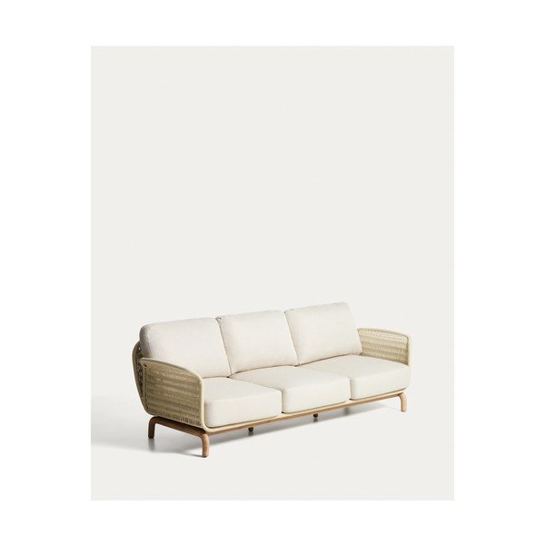 Bézs kárpitozott kerti kanapé Alipa – Kave Home-image-4
