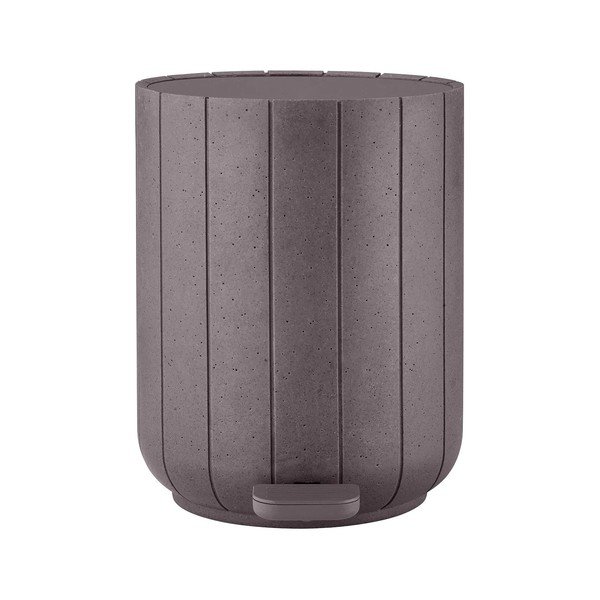 Sötétszürke poligyanta pedálos szemetes 3 l Kua – Blomus