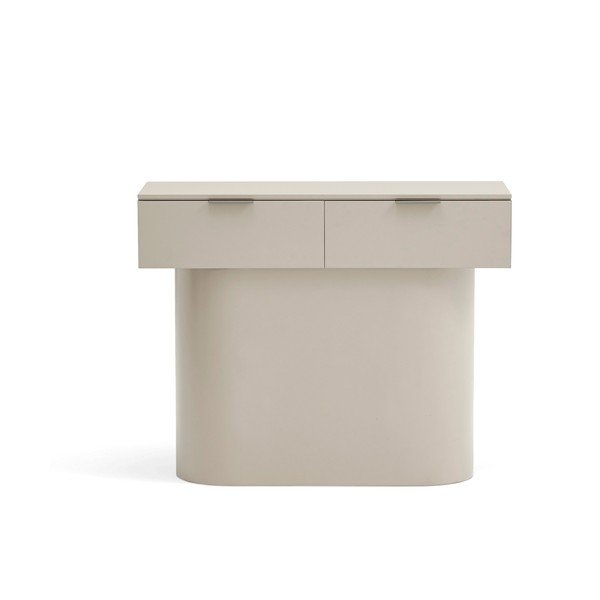 Bézs konzolasztal 36x100 cm Totem – Teulat-image-3