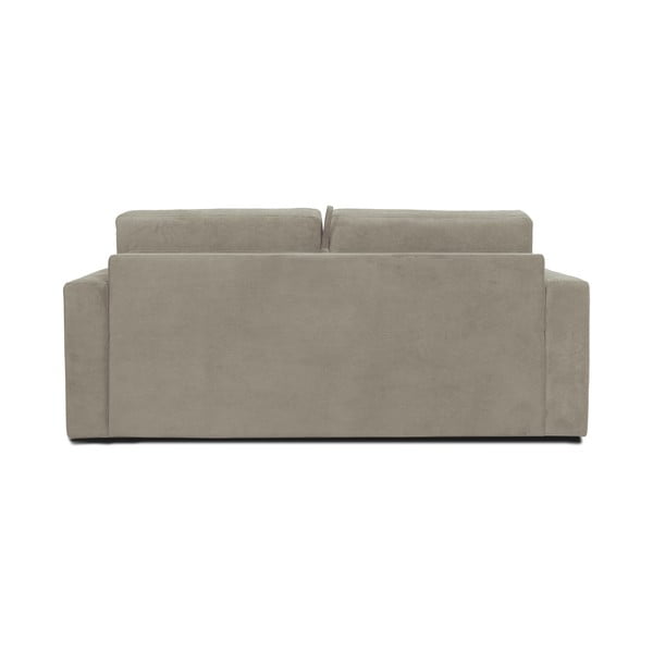 Elbeko bézs kinyitható kordbársony kanapé, 197 cm - Scandic-image-3