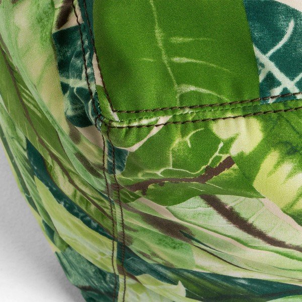 Tropical zöld puff, 45 x 45 cm - La Forma-image-1