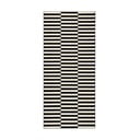 Fekete-krémszínű szőnyeg 80x200 cm Gloria – Hanse Home