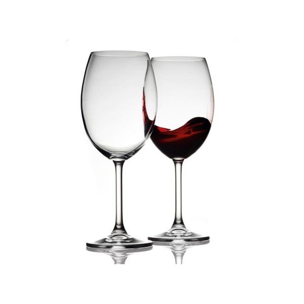 Fluidum 2 darabos kristályüveg vörösboros pohár szett, 580 ml - Bitz-image-1