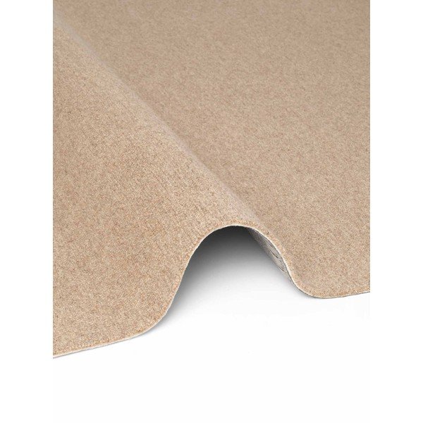 Natúr színű kézi szövésű gyapjú szőnyeg 140x200 cm Puristic Knots – Elle Decoration-image-4