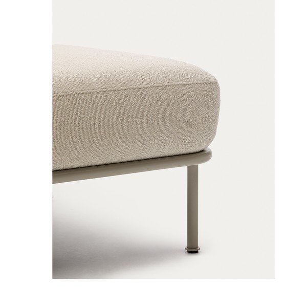 Bézs buklé lábtartó Aurum – Kave Home-image-1