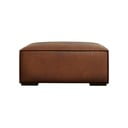 Konyakbarna bőr lábtartó Madame – Windsor & Co Sofas