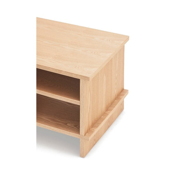 Natúr színű éjjeliszekrény tölgyfa dekorral Inari – Teulat-image-4