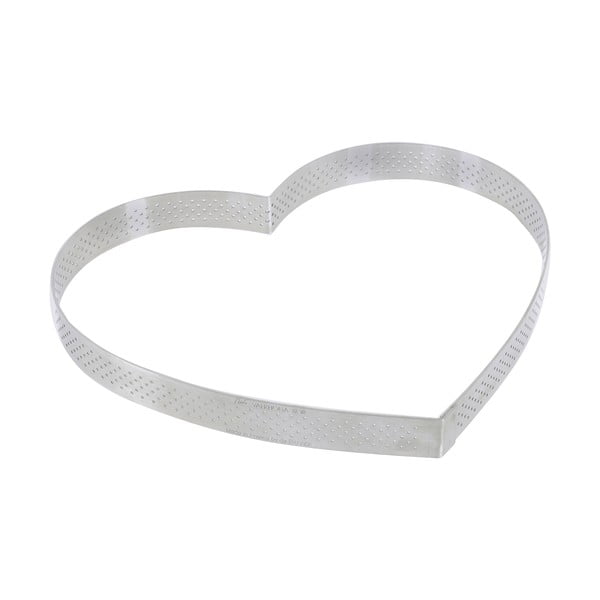 Heart Ring rozsdamentes acél sütőforma, ø 22 cm - de Buyer