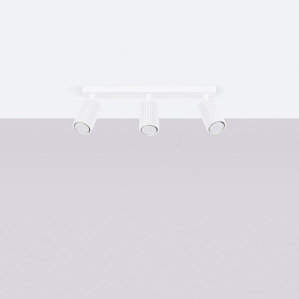 Fehér spotlámpa 6,5x45 cm Gleam – Sollux-image-4