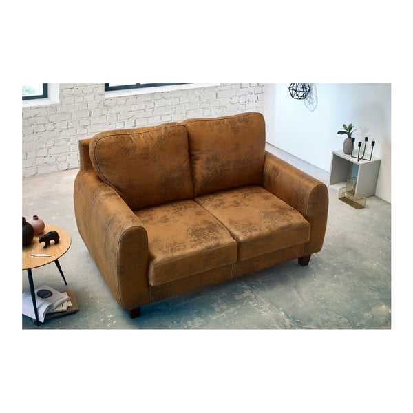 Felicita barna kétszemélyes kanapé - Bobochic Paris-image-3