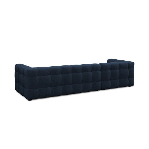 Vesta kék bársony kanapé, bal oldali - Windsor & Co Sofas-image-4