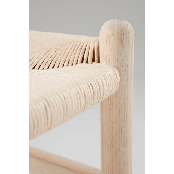 Világos natúr színű szilfa bárszék (ülésmagasság 63 cm) Nattavaara – Jotex-image-4