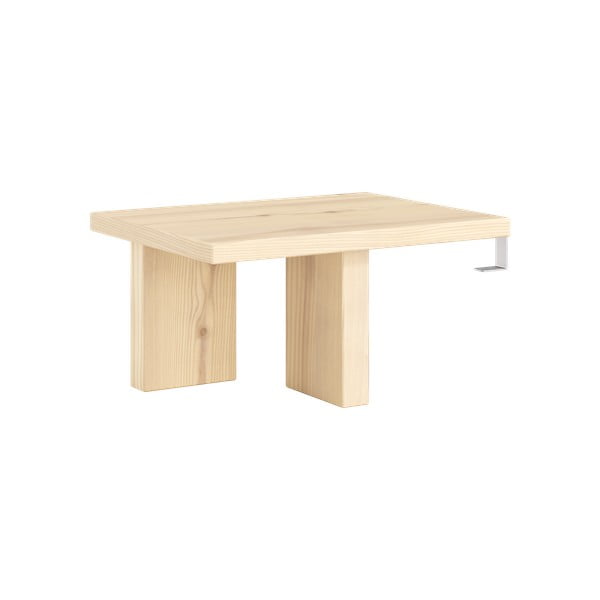 Natúr színű borovi fenyő éjjeliszekrény Japan – Karup Design