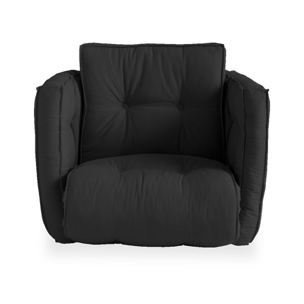 Dice Dark Grey sötétszürke kinyitható fotel - Karup Design