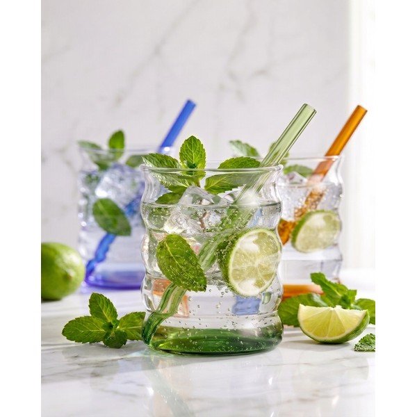 Boroszilikát üveg pohár szett 6 db-os 350 ml Volo – Vialli Design-image-4
