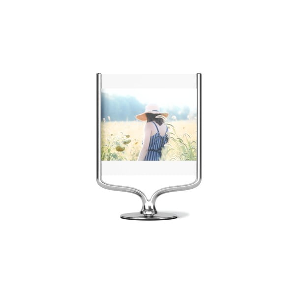 Ezüstszínű fém álló képkeret 18x25 cm Wishbone – Umbra-image-4