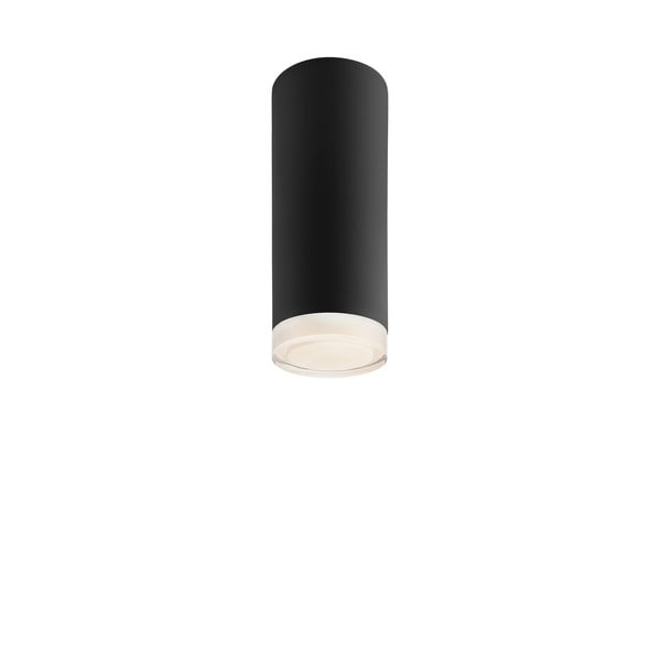 Fekete mennyezeti lámpa üveg búrával - LAMKUR