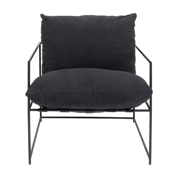 Sötétszürke fotel Cuby – Kare Design