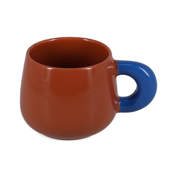 Sötétbarna new bone china bögre 470 ml Coco – ONA-image-4