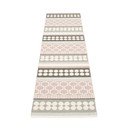 Világos rózsaszín-szürke kültéri-beltéri futószőnyeg 70x270 cm Asta Pale Rose – Pappelina