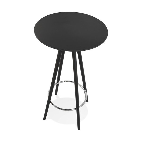 Debo fekete bárasztal, magasság 110 cm - Kokoon-image-2
