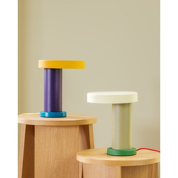 Zöld asztali lámpa (magasság 25 cm) Magic – Hübsch-image-3