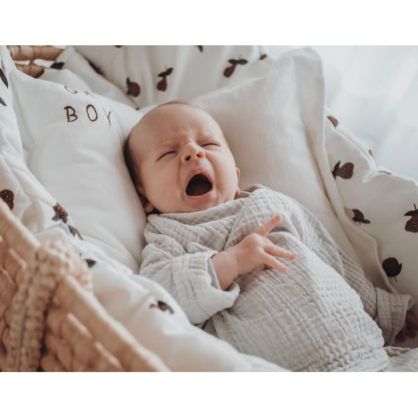 Fehér pamut gyerek takaró 140x200 cm – Malomi Kids-image-2