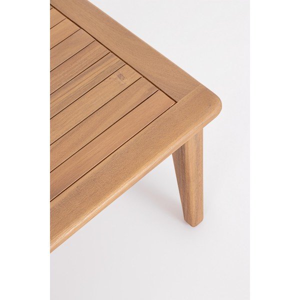 Natúr színű akácfa négyszemélyes kerti lounge szett Danubio – Bizzotto-image-3