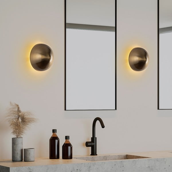 Bronzszínű fali lámpa ø 20 cm Fungal – Opviq lights-image-4