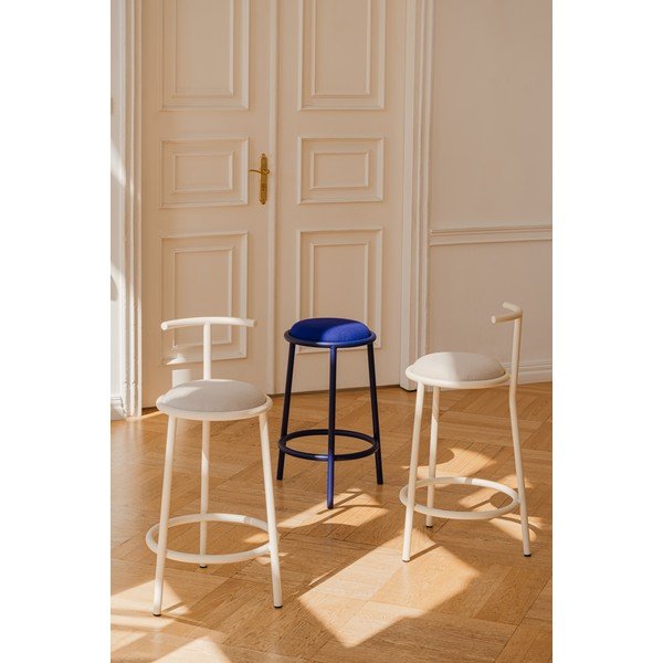 Borvörös fém bárszék (ülésmagasság 68 cm) Hogo – noo.ma-image-2