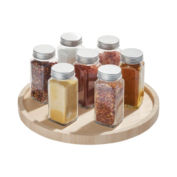 Forgó konyhai rendszerező paulownia fából, ø 26,7 cm - iDesign-image-2