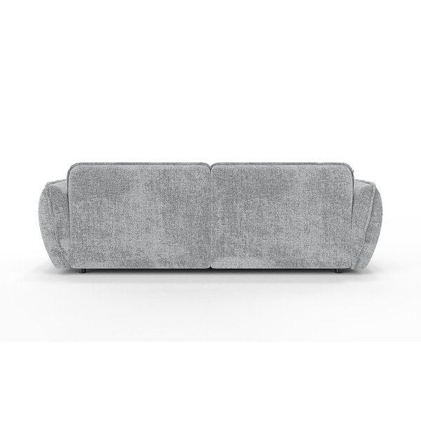 Világosszürke zsenília sarokkanapé (bal oldali-heverő résszel) Nelia – Ropez-image-4