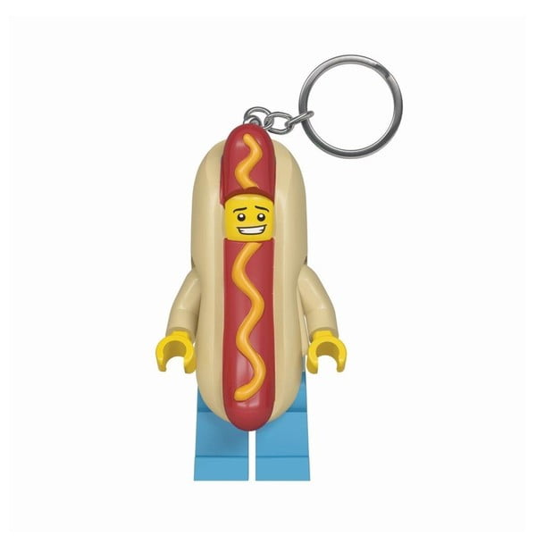Hot Dog világító kulcstartó - LEGO®
