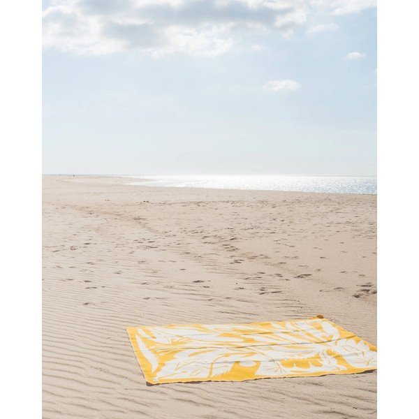 Sárga takaró 165x200 cm Lino – noo.ma-image-3