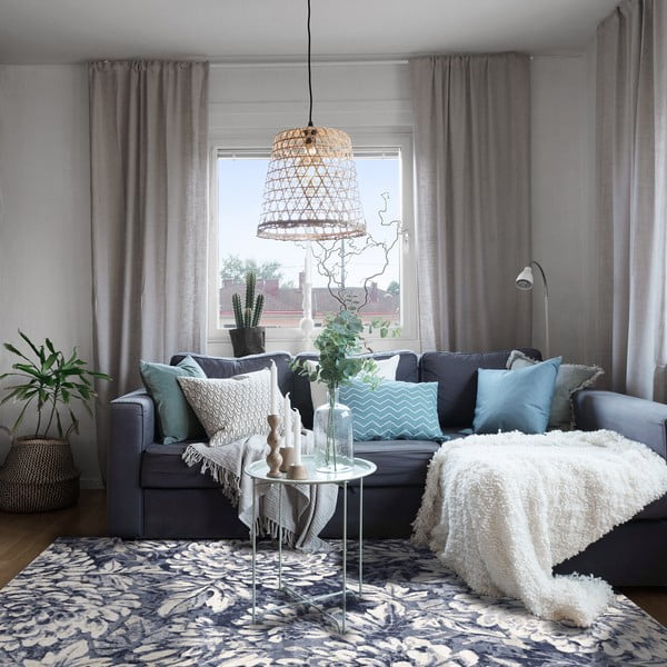 Kék szőnyeg 200x300 cm Simp – FD-image-1