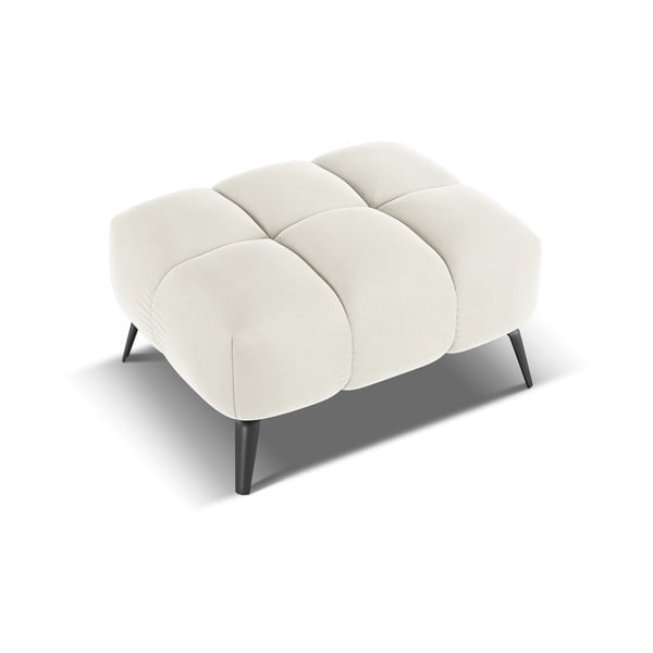 Fehér bársony lábtartó Nalu – Makamii-image-3