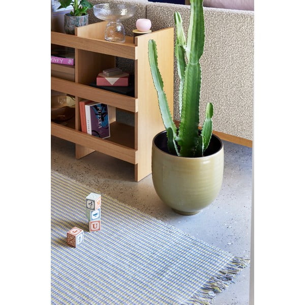 Kerámia kézzel készített kaspó szett 2 db-os ø 31 cm Yuka – Hübsch-image-2