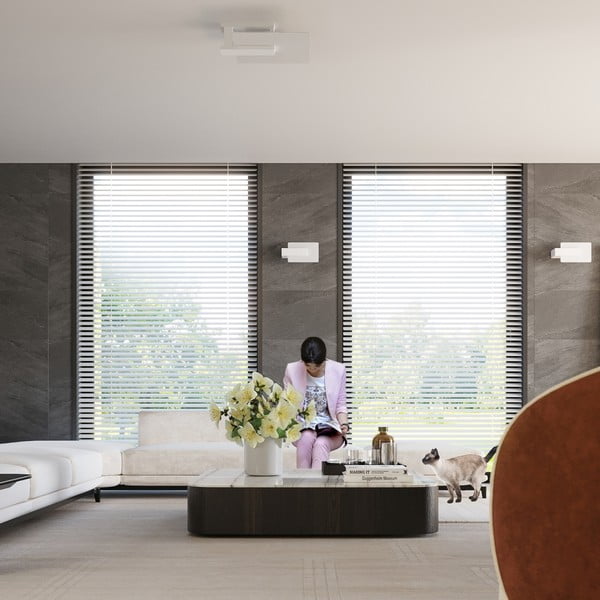 Fehér mennyezeti lámpa üveg búrával 40x47.5 cm Parola – Sollux-image-3