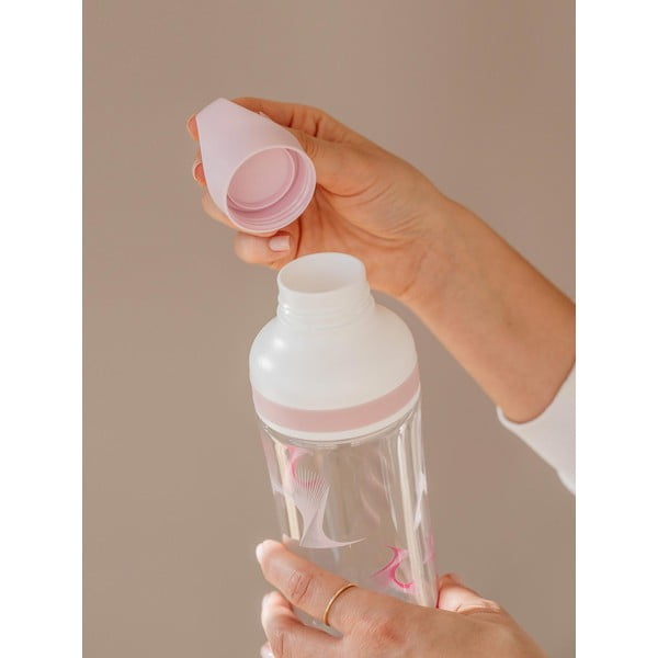 Lila-fehér vizespalack 800 ml Flow Wave - Equa-image-1